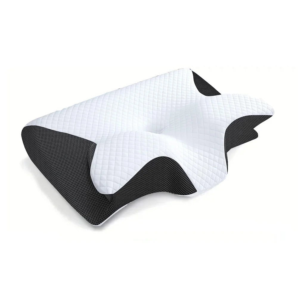 Orthopedic Neck Pillow – Memory Foam Cervical Support for Recovery & Sleep