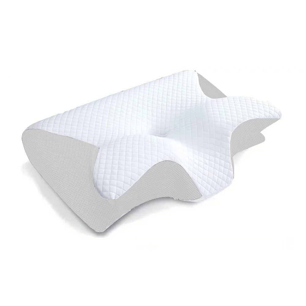 Orthopedic Neck Pillow – Memory Foam Cervical Support for Recovery & Sleep